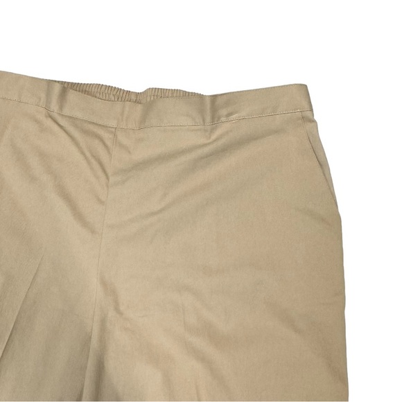 Alfred Dunner tan colored size 18 classic fit capri pants NWT! - Picture 7 of 9